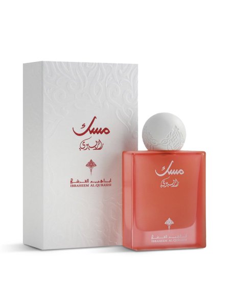 عطر مسك إبراهيم القرشي التوت الأحمر ( الرايزبيري)