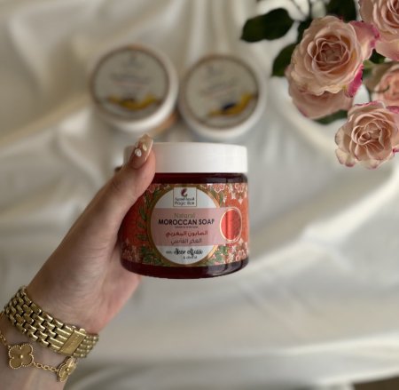 الصابون المغربي بالعكر الفاسي