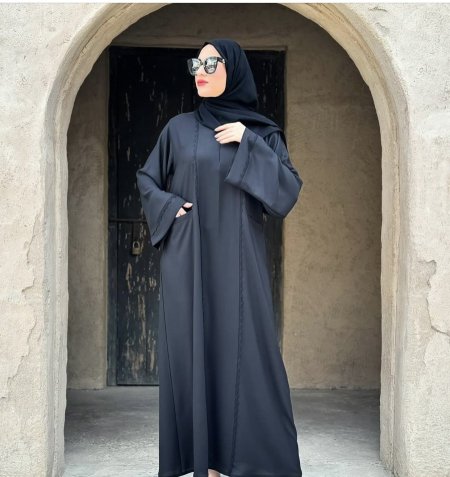 عباي خليجي اسود