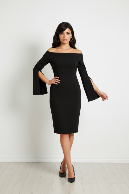 فستان رسمي اسود