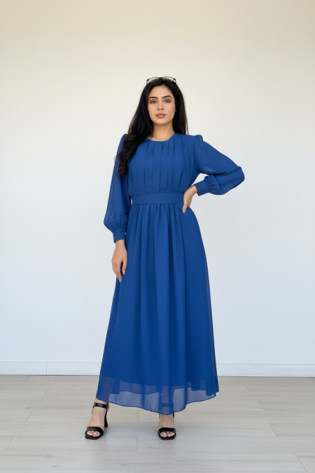 فستان عملي ازرق