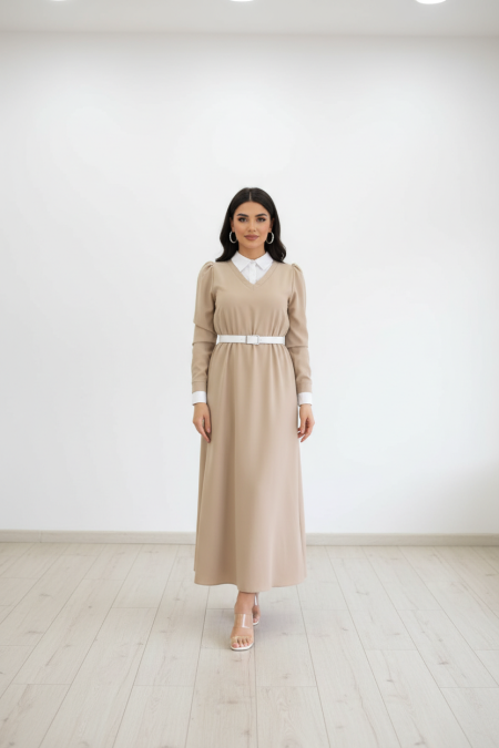 فستان عملي لونين