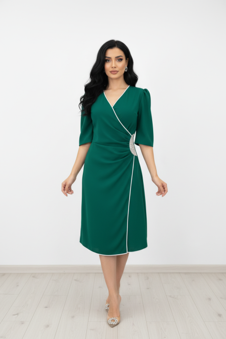 فستان مناسبات اخضر