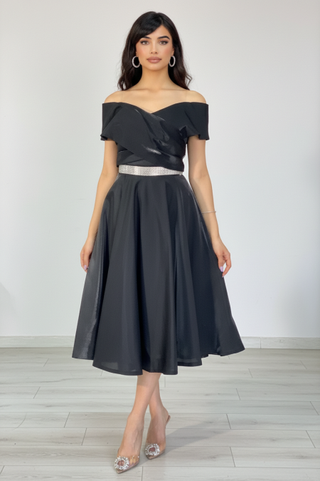 فستان مناسبات اسود