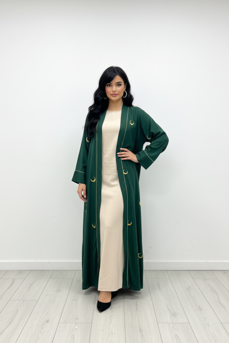 عباي لينين اخضر