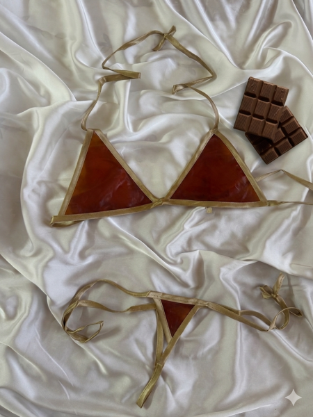 لانجري قابل للاكل بنكهة الشوكليت 🍫