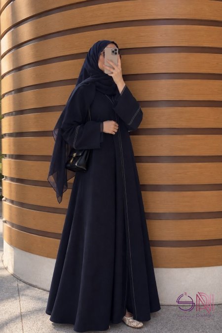 عباي كحلية ايليجانت